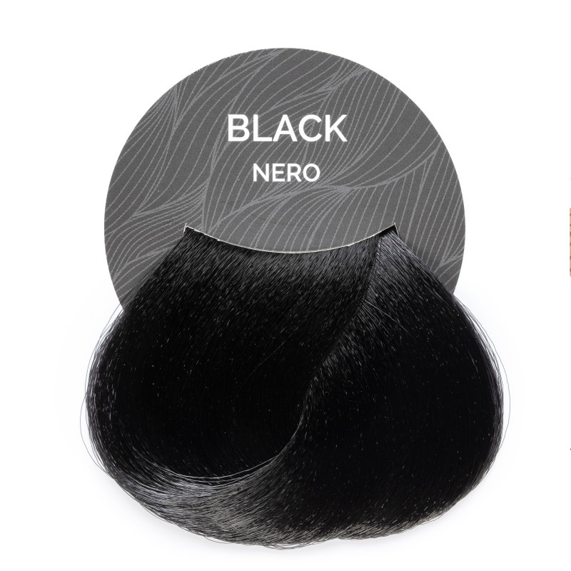 BIOCOMPLY COLOR Demi-химическая краска для волос, черный 2x40г