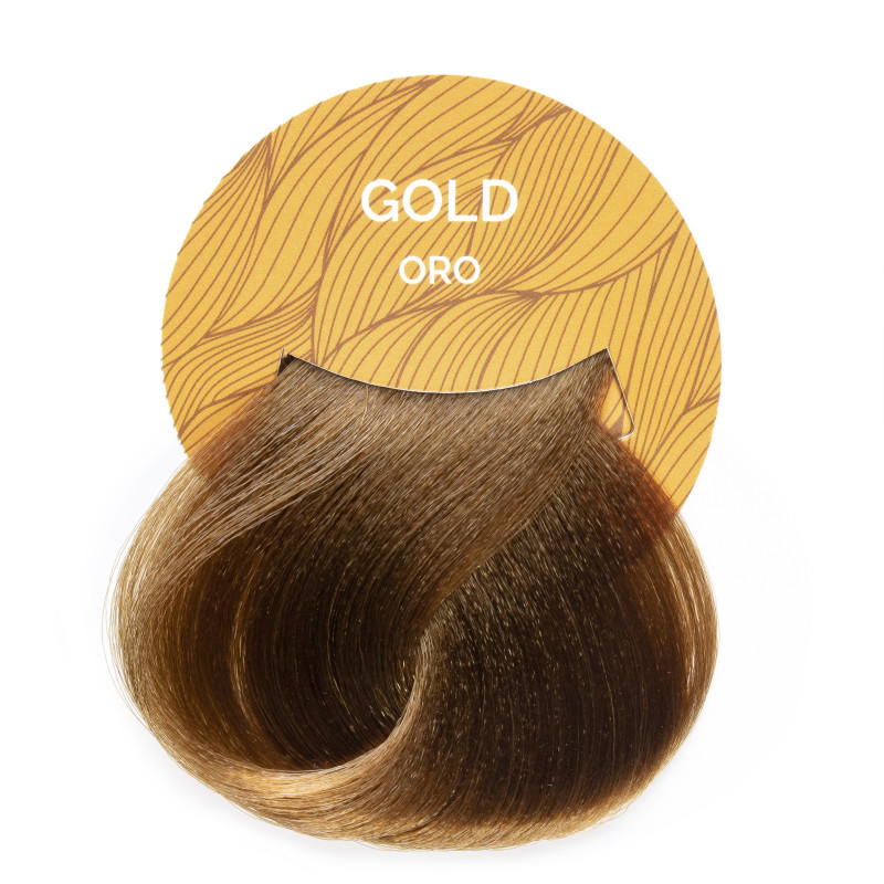 BIOCOMPLY COLOR Demi-химическая краска для волос, золотой 2x40г