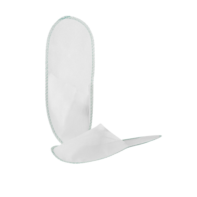 Disposable closed-toe slippers for...