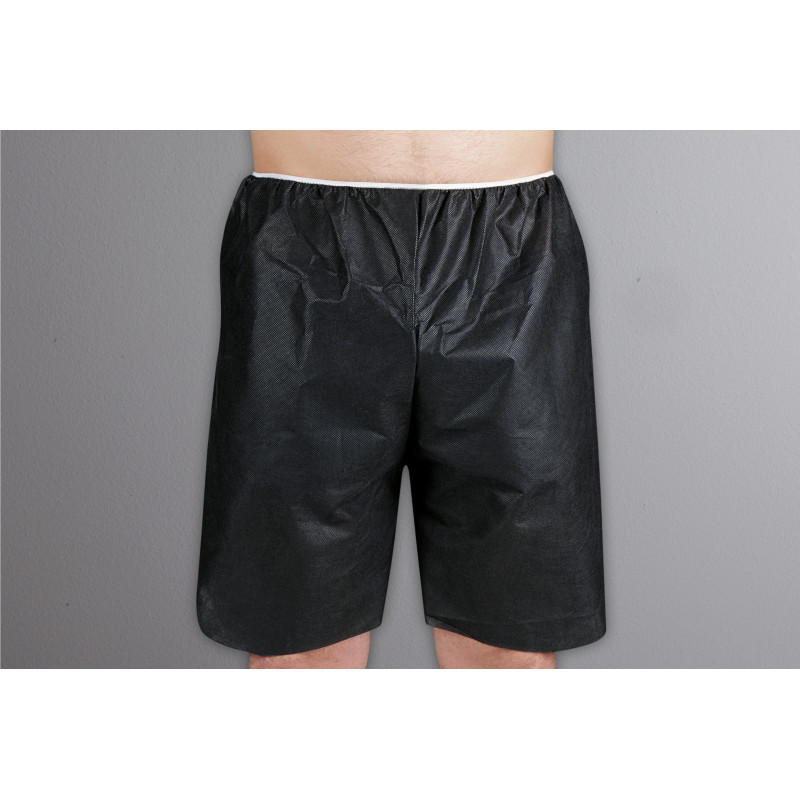 Pants, men's boxer shorts, non-woven fabric, black, 50 pcs.