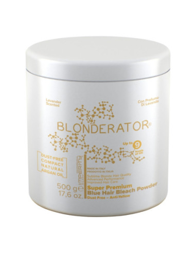 Blonderator Super Premium Blue Hair Bleach Powder Argan Oil 500g
