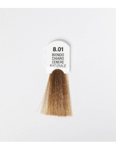 Краска для волос 8.01 Натуральный светлый пепельный блонд 100ml