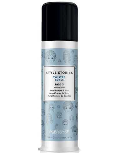 STYLE STORIES TWISTED CURLS MEDIUM HOLD 100ml