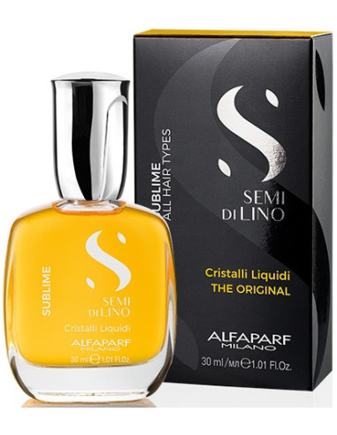 Semi Di Lino SUBLIME CRISTALLI LIQUIDI brightening serum for all hair types, 30ml