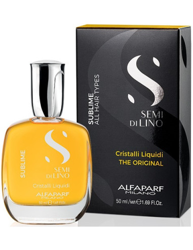 Semi Di Lino SUBLIME CRISTALLI LIQUIDI brightening serum for all hair types, 50ml