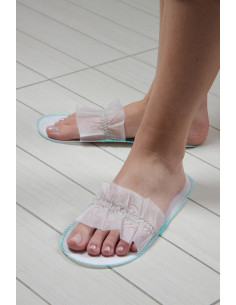 Slippers for pedicure, with...