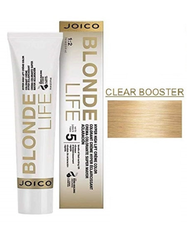 JOICO Blonde life Clear Booster - Hyper High Lift крем краска 74мл