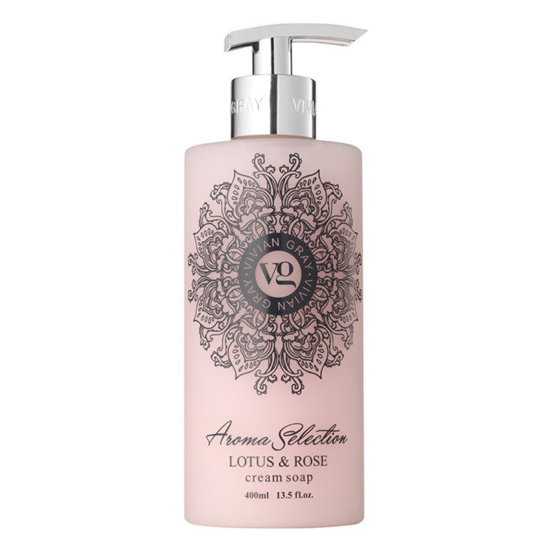 Aroma Selection Cream soap, lotus / rose 400ml