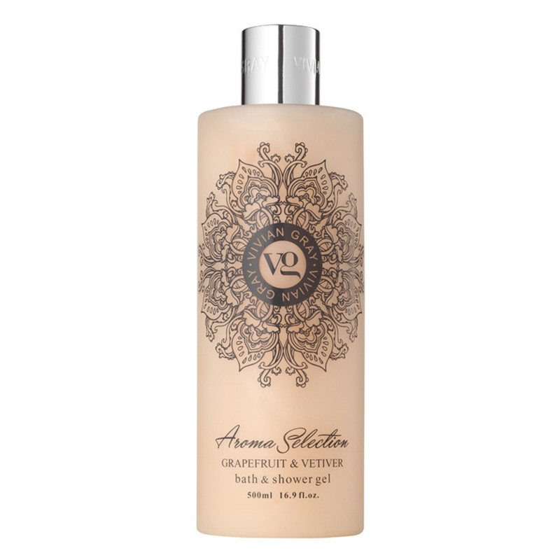 Aroma Selection Shower gel, grapefruit / vetiver 500ml