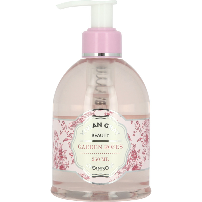 Naturals Cream soap, garden rose 250ml