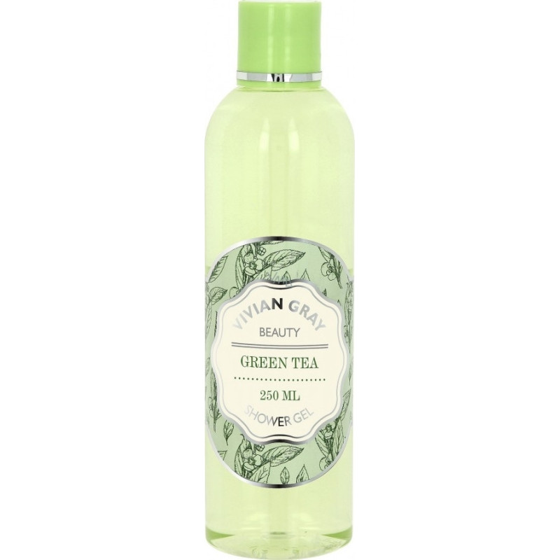 Naturals Shower gel, green tea 250ml