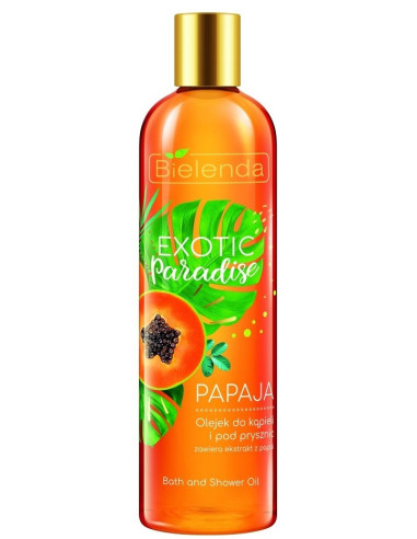 EXOTIC PARADISE Smoothing shower / bath oil, papaya, 400ml