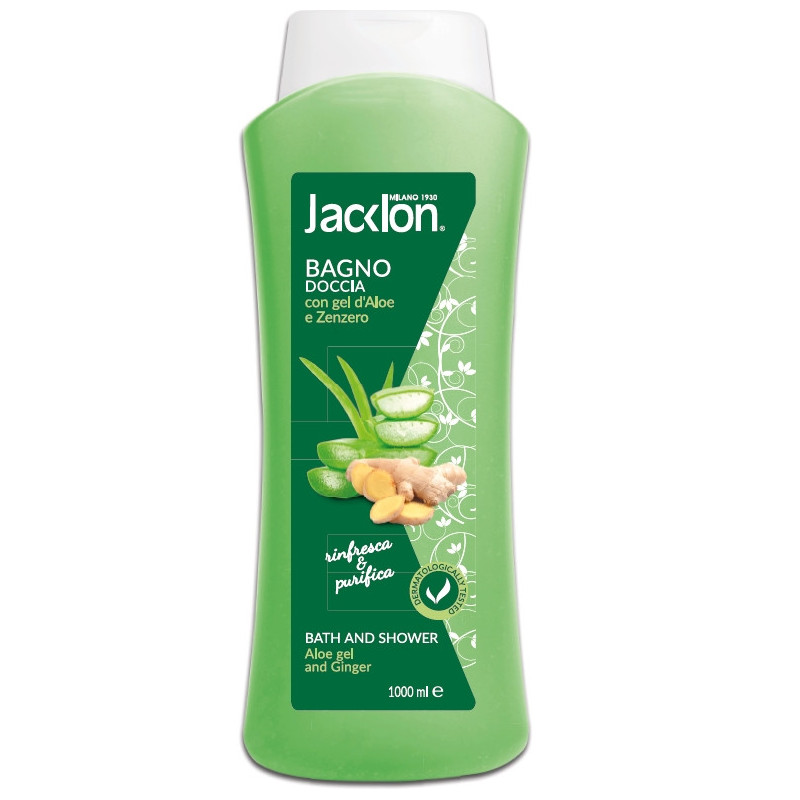 JACKLON Shower and bath gel (aloe vera/ginger) 1000ml