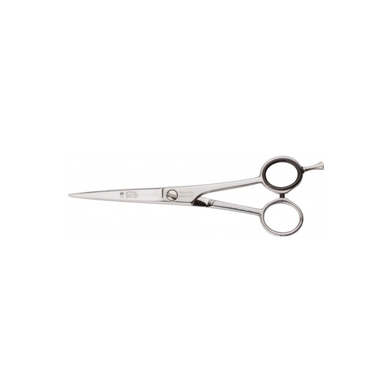 Hairdesser scissors 6 ¾” BarB'è, 2 micro-toothed blades