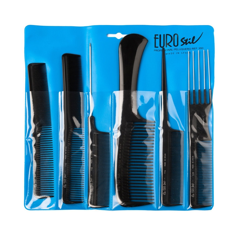 Nylon comb set | 6 different combs