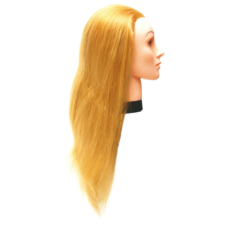 Mannequin head NICOLE, 100% Synthetic hair, 45-50cm