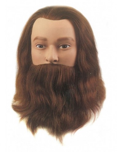 Mannequin head LEIF, men, 100%...