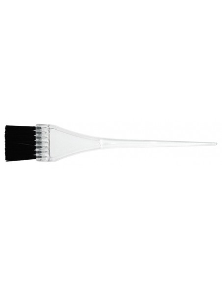 Hair dye brush, wide, 5 cm, transparent