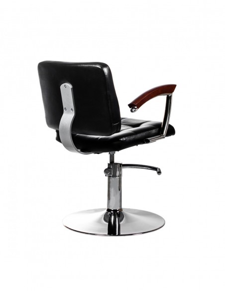 Парикмахерское кресло для клиентов Los Angeles, чёрный