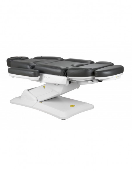 Beauty bed with 3 motors and heating Maxi, grey