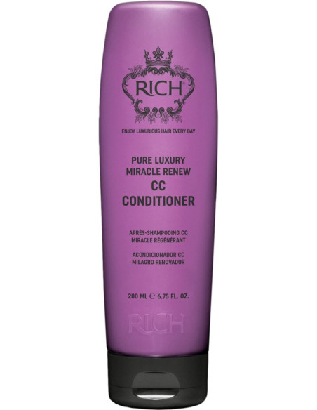 RICH Pure Luxury MIRACLE RENEW KERATIN Восстанавливающий CC кондиционер 200мл