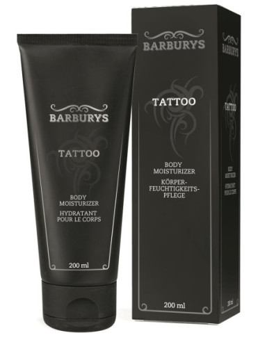 BARBURYS Увлажняющий крем для тела и ухода за татуировками, 200мл.