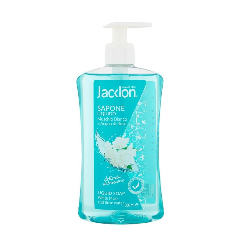 JACKLON Жидкое мыло (белый мускус/розовая вода) 500мл