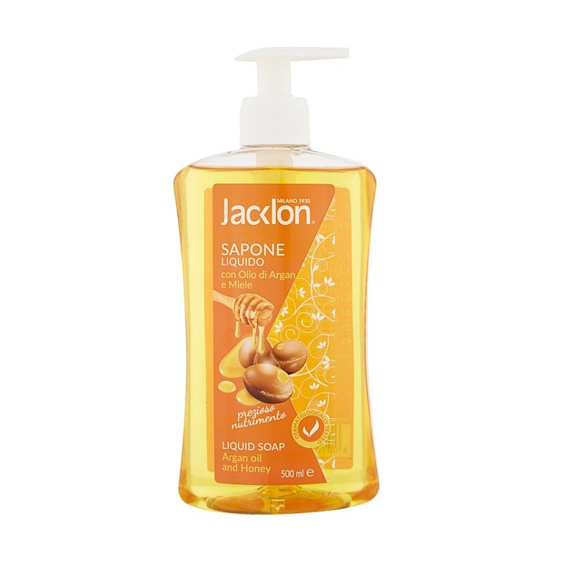 JACKLON Šķidrās ziepes (argan eļļa/medus) 500ml