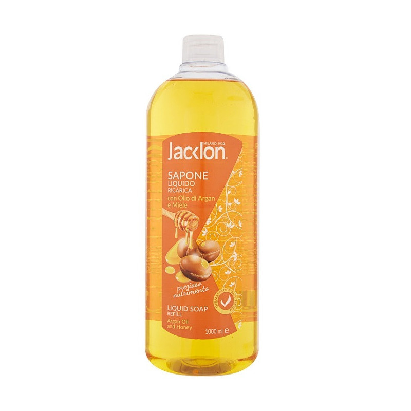 JACKLON RICARICA Liquid soap (argan oil/honey) 1000ml