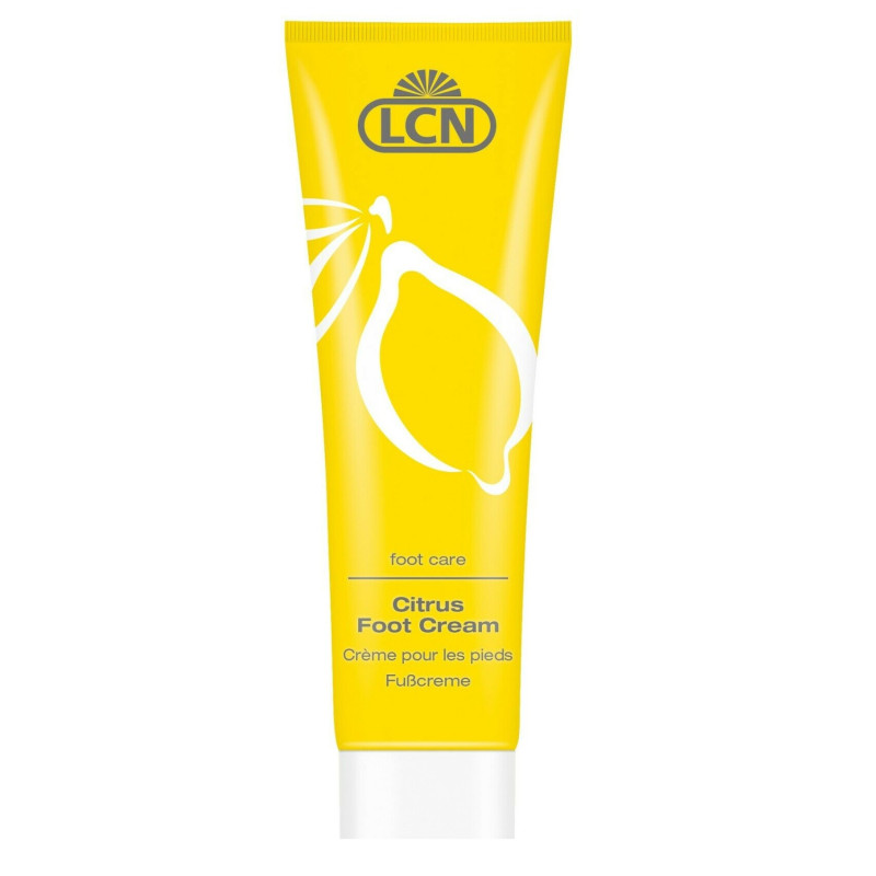 LCN Citrus Line Foot Cream - Освежающий крем для ног с цитрусовым маслом 100мл