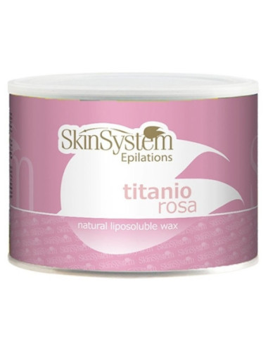 SkinSystem LE TITANO воск с диоксидом титана (розовый) 400мл