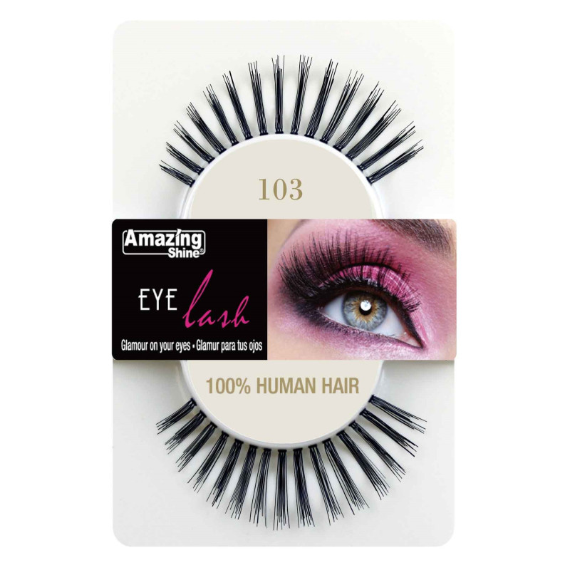 Eyelashes EL/103,(pair),100% natural hair,1pair.