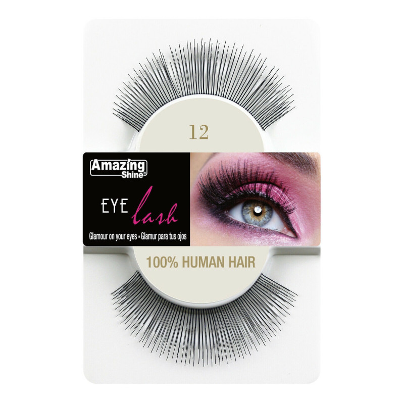 Eyelashes EL/12,(pair),100% natural hair,1pair.