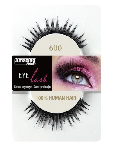 Eyelashes EL/600,(pair),100% natural hair,1pair.