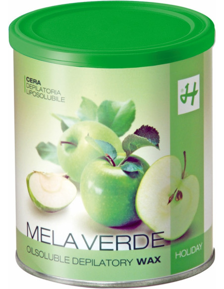 HOLIDAY PERFETTA Depilatory wax (green apple) 800ml