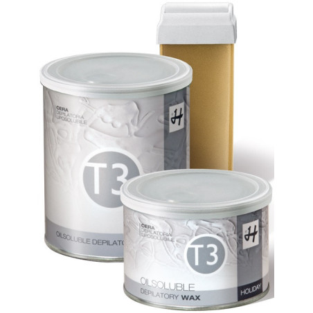 HOLIDAY T3 Vasks epilācijai kārtridžu (naturāls) 100ml