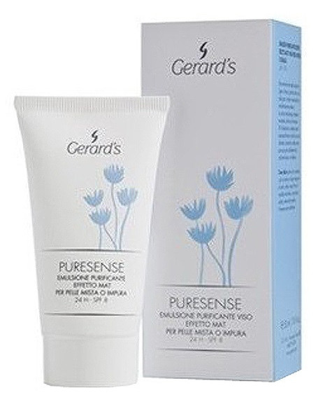 PURESENSE Emulsija attīroša-matējoša, kombinētai-taukainai sejas ādai 50ml