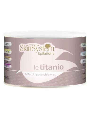 SkinSystem LE TITANO воск с диоксидом титана (белое молоко) 400мл