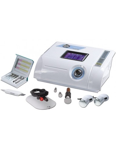 Kosmetologu aparāts ar 3 funkcijām - mezoterapija, ultraskaņas skrubis, dimanta dermabrāzija