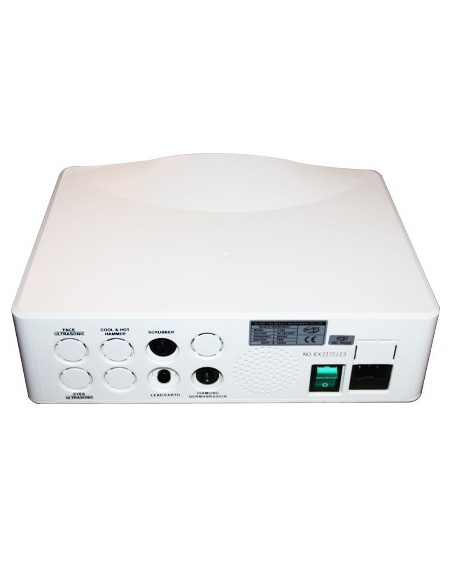 Beauty device with 2 functions - ultrasonic peeling and diamond dermabrasion