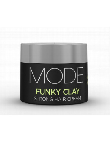 Funky Clay hair styling cream, strong hold 75ml