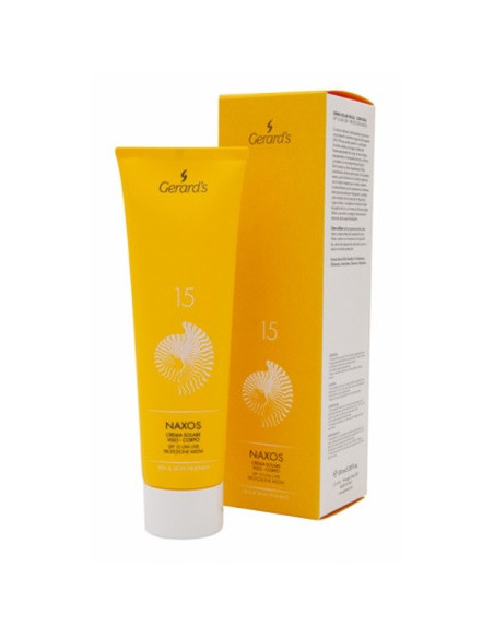 NAXOS Aizsargkrēms sejai un ķermenim, SPF15 150ml