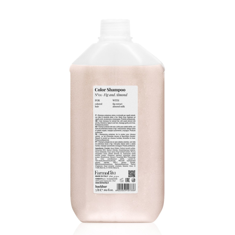 Color Shampoo N°01 - Fig and Almond 5000ml