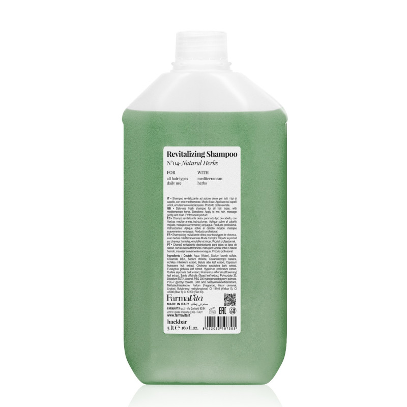 Revitalizing Shampoo N°04 - Natural Herbs 5000ml