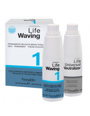 Life Waving – биозавивкa Для натуральных и окрашенных волос (2x110мл)