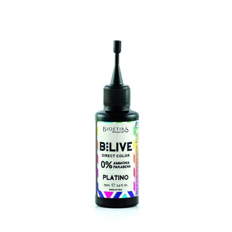 BIOETIKA BI-LIVE hair color,  platinum 75ml