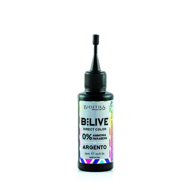 BIOETIKA BI-LIVE hair color, silver 75 ml