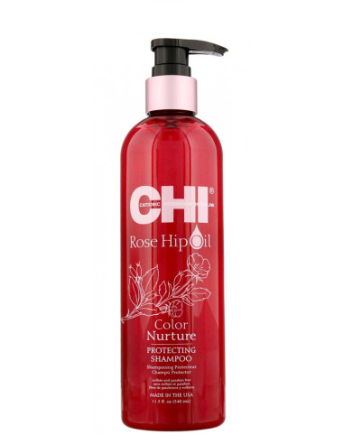 CHI Rose Hip Oil Shampoo Шампунь с маслом шиповника 340мл