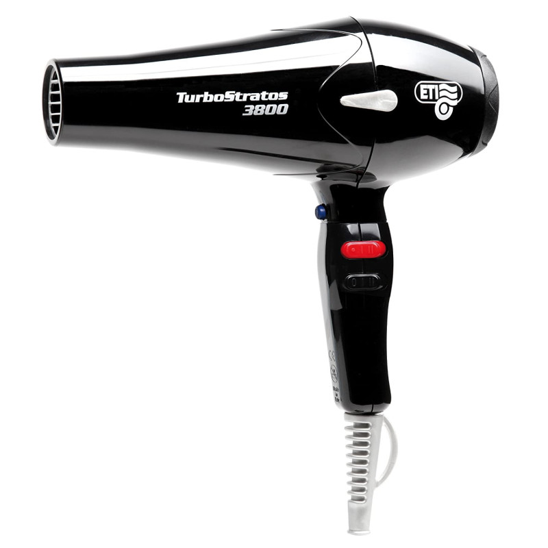 Hair dryer with tourmaline Turbo Stratos 3800, 2400W