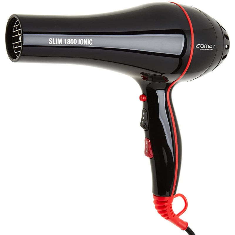Hair dryer SLIM with tourmaline and ions, 1800W